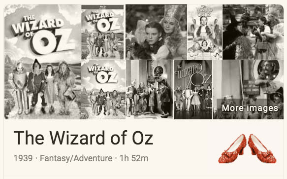 Truco de Google "El Mago de Oz"